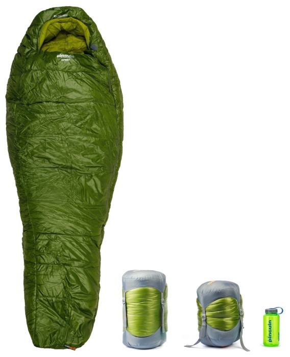 Спальный мешок Pinguin Spirit (-5/-12°C), 185 см - Left Zip, Green (PNG 232141) 2020