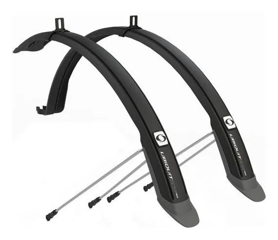 Комплект крыльев 28" SIMPLA Ubiquit SDS 45mm, с брызговиками, черные