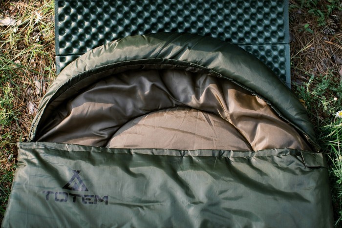 Спальный мешок Totem Fisherman одеяло левый olive 180+40/75 UTTS-012