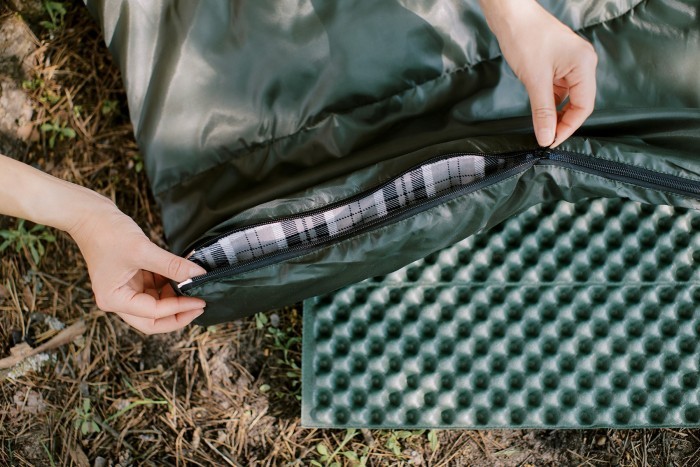 Спальний мішок Tramp Ember+ Regular правий UTRS-063R-olive-R, укр, укр