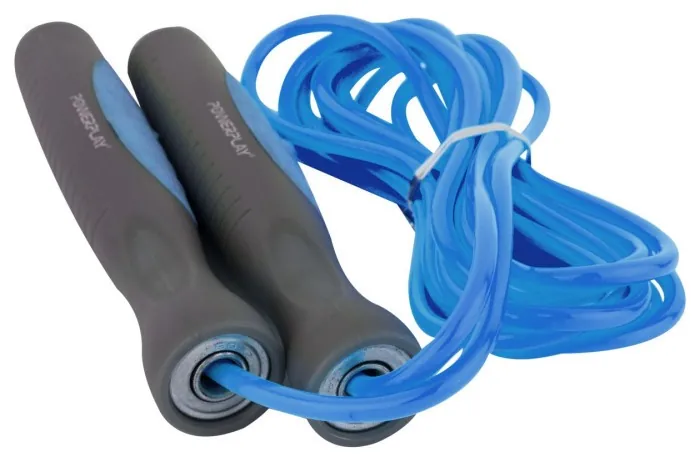 Скакалка PowerPlay 4204 Classic Jump Rope Синя (2,7m.)