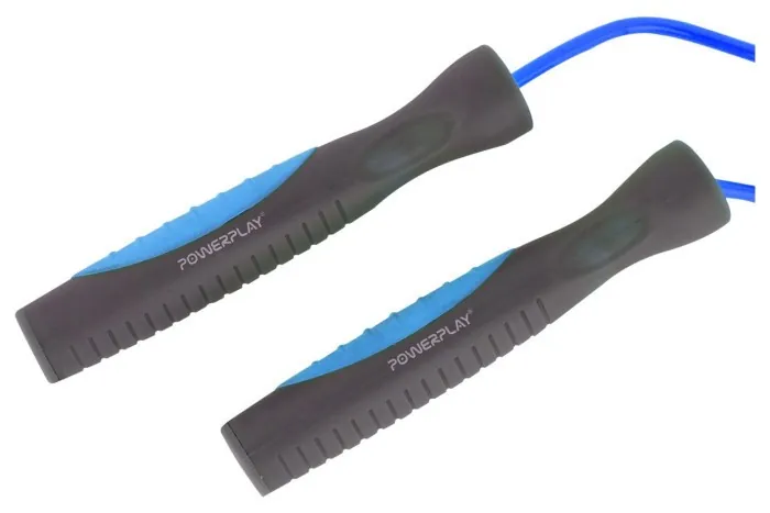 Скакалка PowerPlay 4204 Classic Jump Rope Синя (2,7m.)
