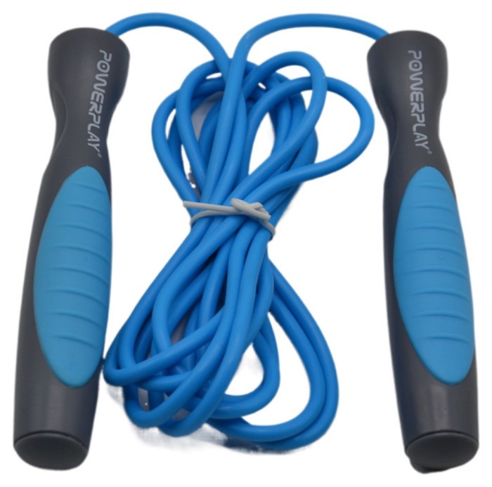 Скакалка PowerPlay 4204 Classic Jump Rope Синя (2,7m.)