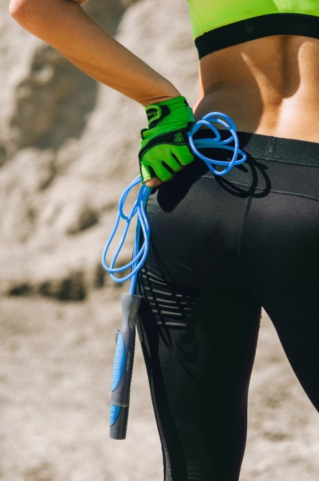 Скакалка PowerPlay 4204 Classic Jump Rope Синя (2,7m.)