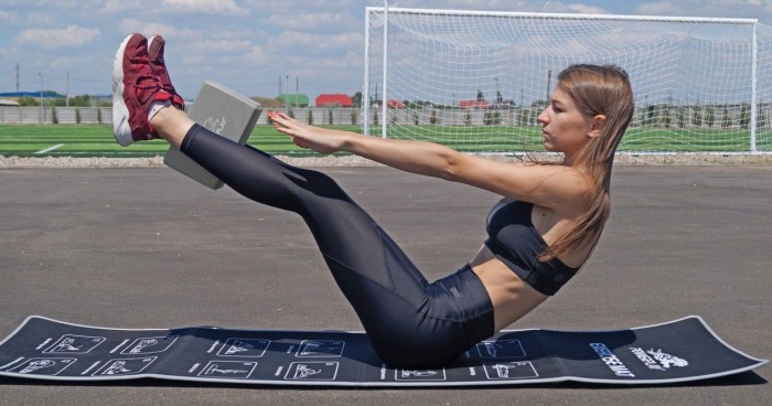 Блоки для йоги 2шт. PowerPlay 4006 Yoga Brick EVA Серые (пара)