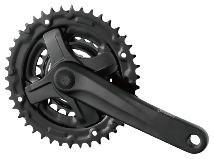 Комплект шатунів PROWHEEL TA-CM60, (8S/7S), 170mm, 42/34/24T black