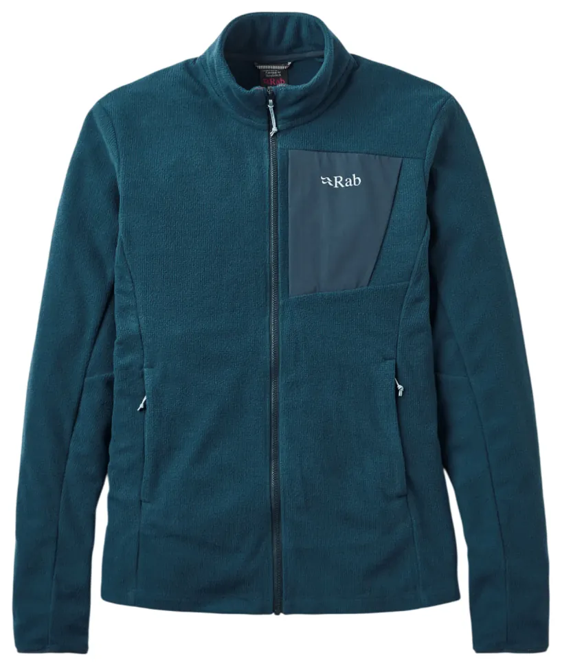 Кофта жіноча Rab Tecton Jacket Wmns, Tempest Blue (M)