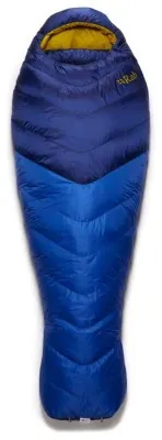 Спальный мешок Rab Neutrino 400 Regular, (-7°C), 185 см - Left Zip, Nightfall Blue