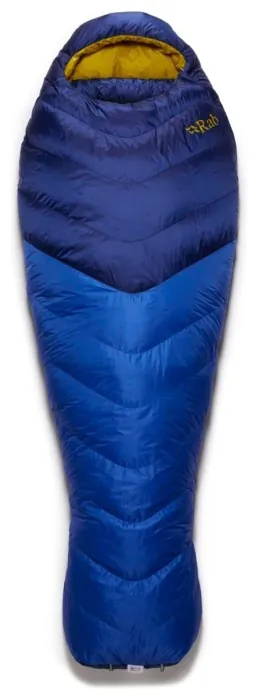 Спальный мешок Rab Neutrino 400 Regular, (-7°C), 185 см - Left Zip, Nightfall Blue