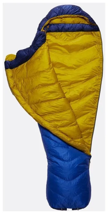 Спальный мешок Rab Neutrino 400 Regular, (-7°C), 185 см - Left Zip, Nightfall Blue