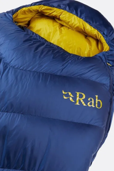 Спальный мешок Rab Neutrino 400 Regular, (-7°C), 185 см - Left Zip, Nightfall Blue