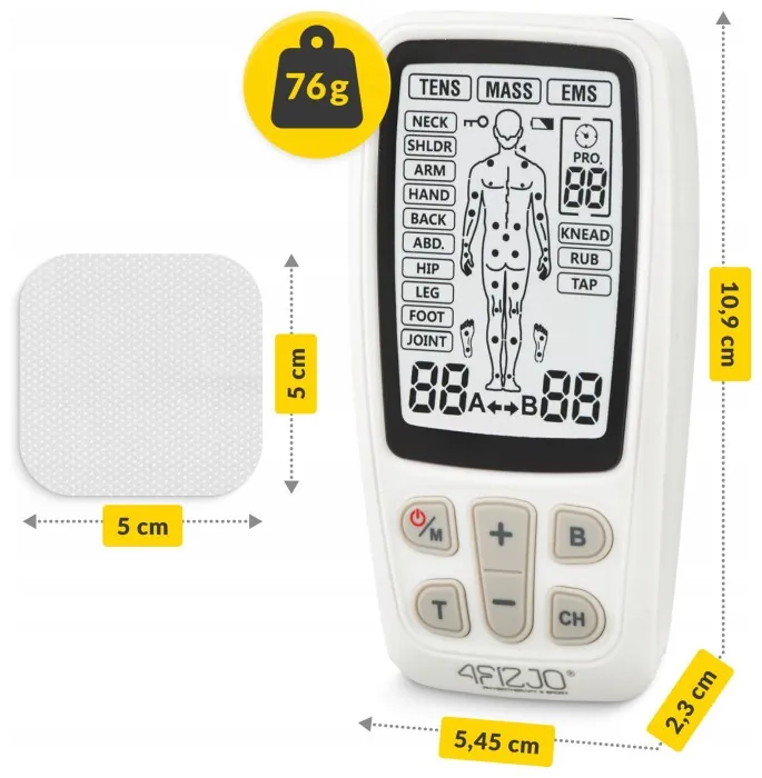 Аппарат для электростимуляции мышц 4FIZJO Combo MED+ 3 в 1 (P-5907739317117)