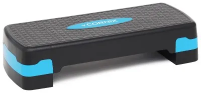 Степ-платформа 2-ступінчаста Cornix 68 х 28 х 10-15 см XR-0191 Black/Blue