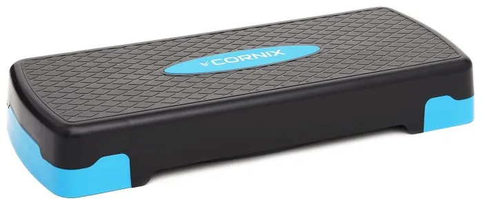 Степ-платформа 2-ступінчаста Cornix 68 х 28 х 10-15 см XR-0191 Black/Blue