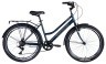 Велосипед ST 26" Discovery PRESTIGE WOMAN Vbr рама- " с багажником задн St с крылом St 2024 (темно-синій (м)), укр