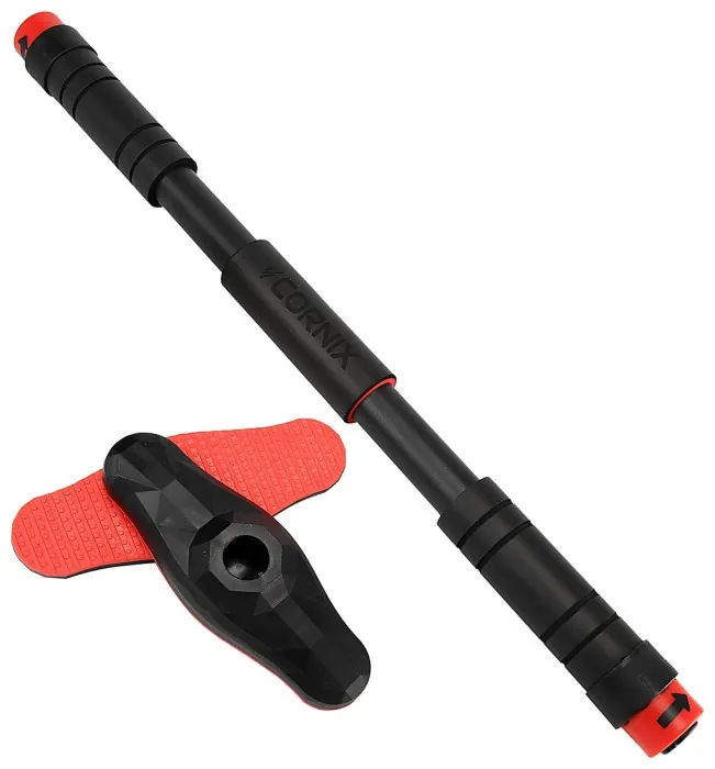 Турник раздвижной Cornix Pro 67-100 см XR-0283 Black/Red