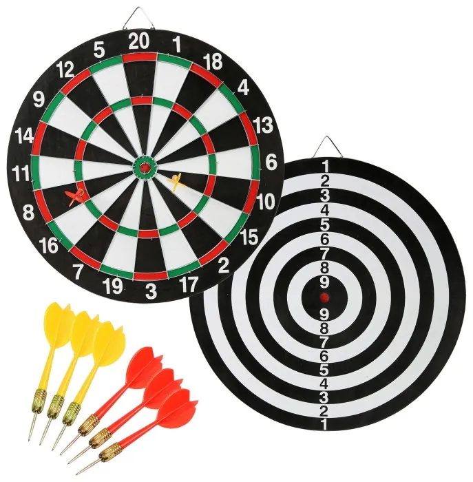 Дартс классический Cornix Dartboard Game 2 в 1 36.5 см + 2 комплекта дротиков XR-0391
