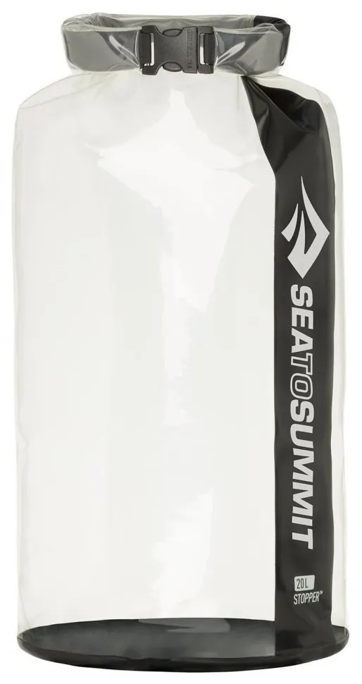 Гермомішок Stopper Dry Bag Clear Black, 20 л від Sea to Summit (SHM_STS ASDB20CLRBK)