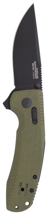 Раскладной нож SOG TAC XR, OD Green/Straight Edge