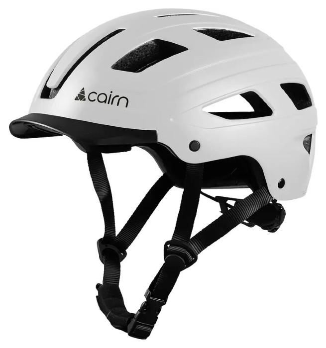 Шолом Cairn Clarke mat white, укр, укр