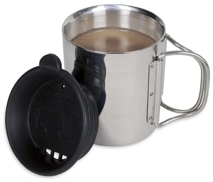 Термокружка з кришкою Tatonka Thermo 250, Silver/Black