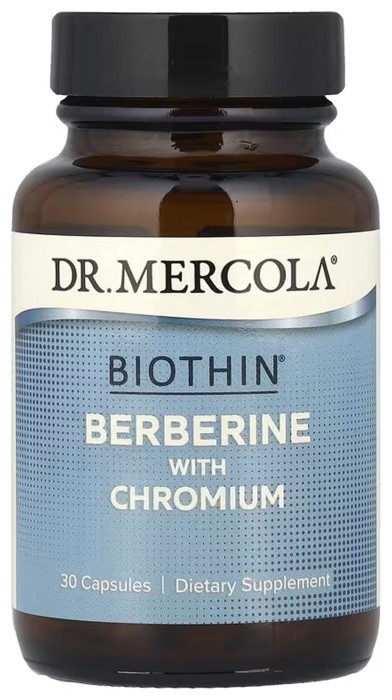 BIOTHIN® Berberine with Chromium - 30 caps, укр, укр