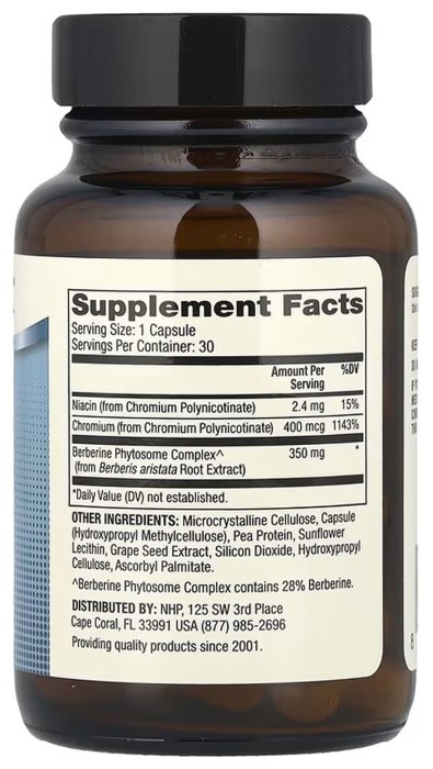 BIOTHIN® Berberine with Chromium - 30 caps