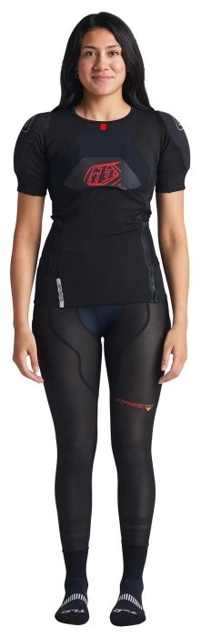 Захист тіла TLD STAGE GHOST D30 SS BASELAYER [BLACK] L