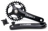 Шатун алюм. L175мм 34T PROWHEEL CHARM-34T-TT без каретки, с интегр.осью