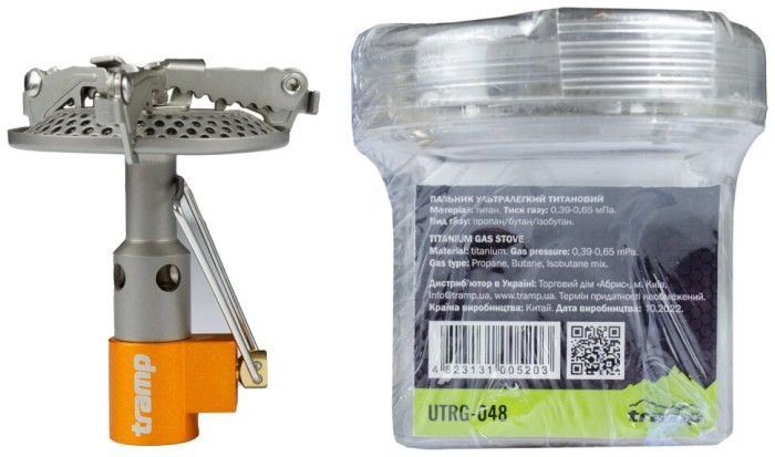Пальник Tramp титановий UTRG-048, укр, укр
