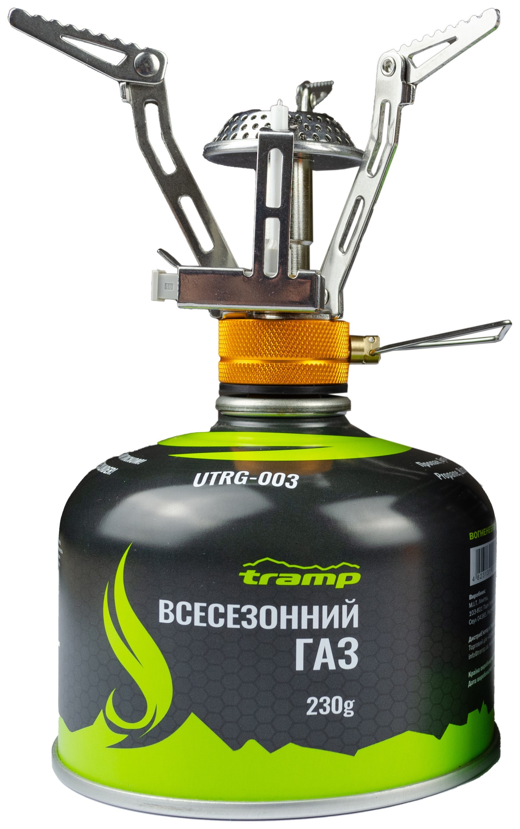 Комплект Горелка UTRG-044 + Картридж 230гр UTRG-003