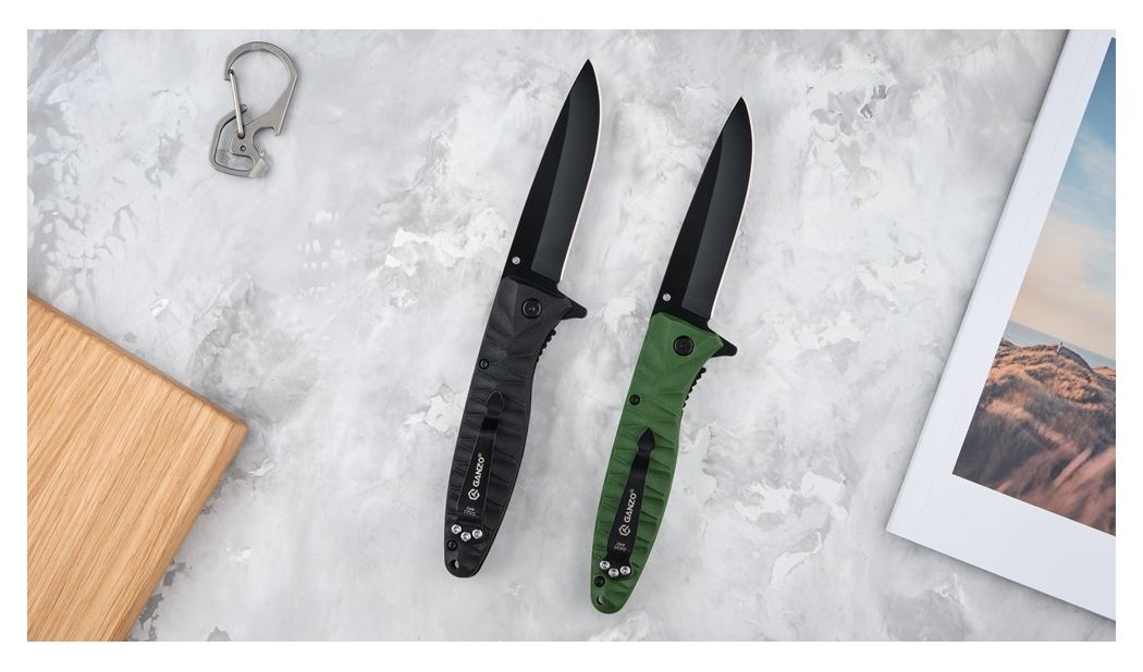 Нож складной Ganzo G620b-1 черный