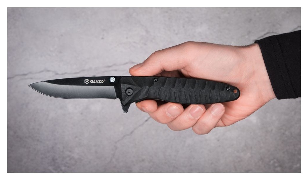 Нож складной Ganzo G620b-1 черный