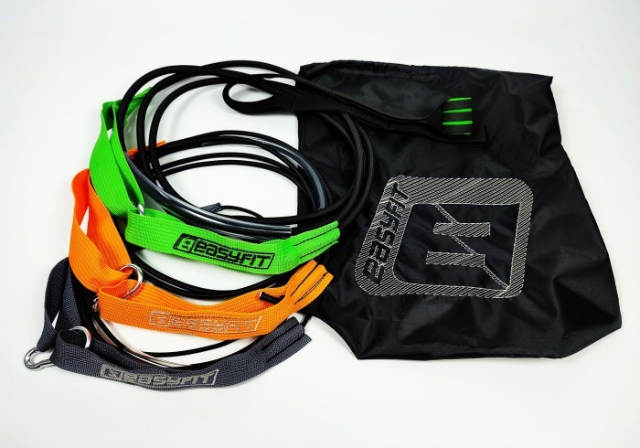 Резиновые петли-эспандер EasyFit 1-40 кг