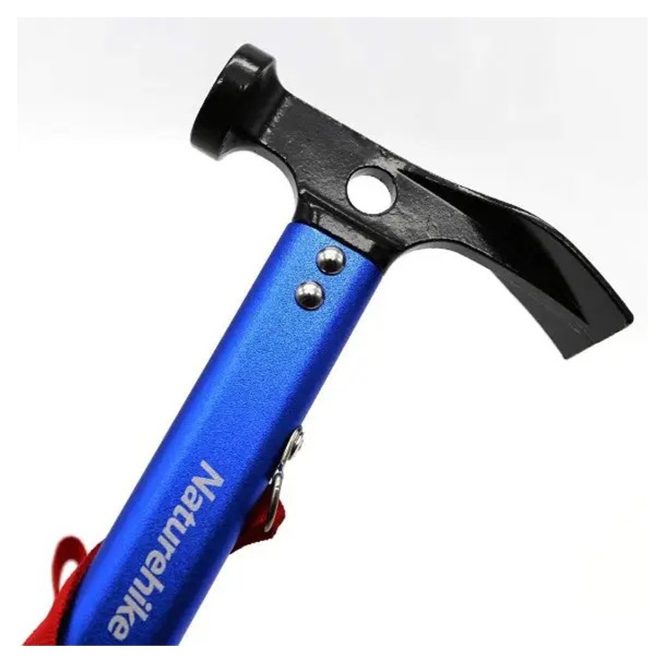 Молоток кемпінговий Naturehike NH15A010-I, алюміній, блакитний