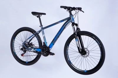 Велосипед уцінений AL 27.5" SPACE MERCURY DD FR рама-17" сіро-синій 2026