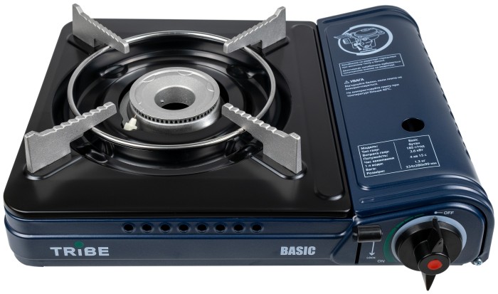 Газова плита Tribe Basic T-HD-0002, blue, укр, укр