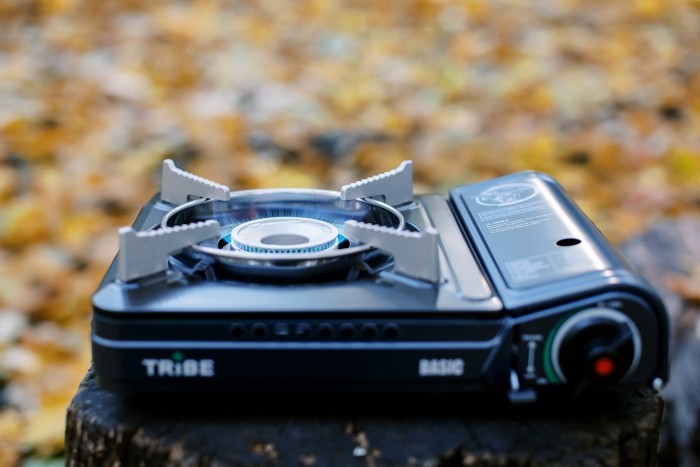 Газова плита Tribe Basic T-HD-0002, blue, укр, укр