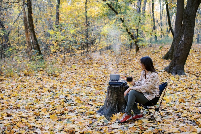 Газова плита Tribe Basic T-HD-0002, blue, укр, укр