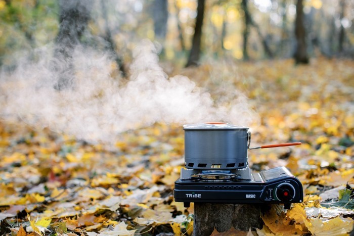 Газова плита Tribe Basic T-HD-0002, blue, укр, укр