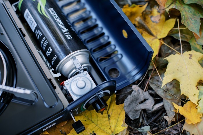 Газова плита Tribe Basic T-HD-0002, blue, укр, укр