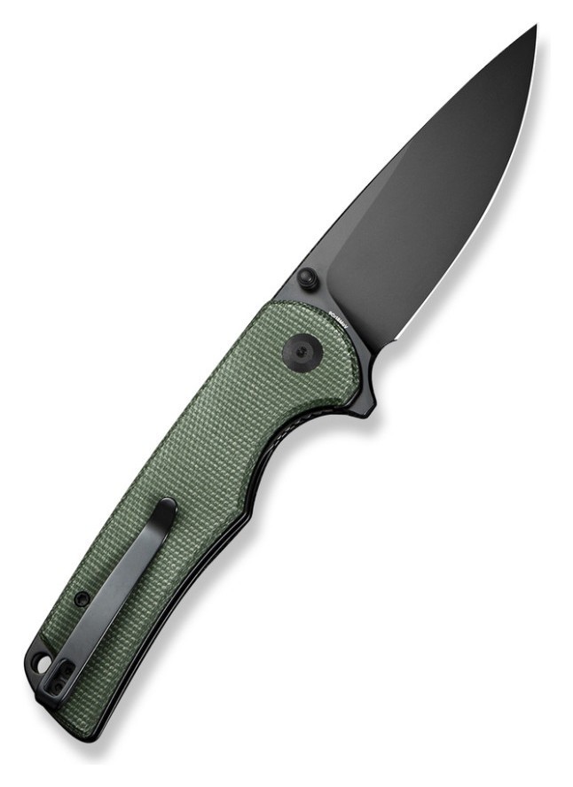 Ніж складаний туристичний Sencut Praktisk, (9.1 см) 9Cr18MoV / Micarta темно-зелений