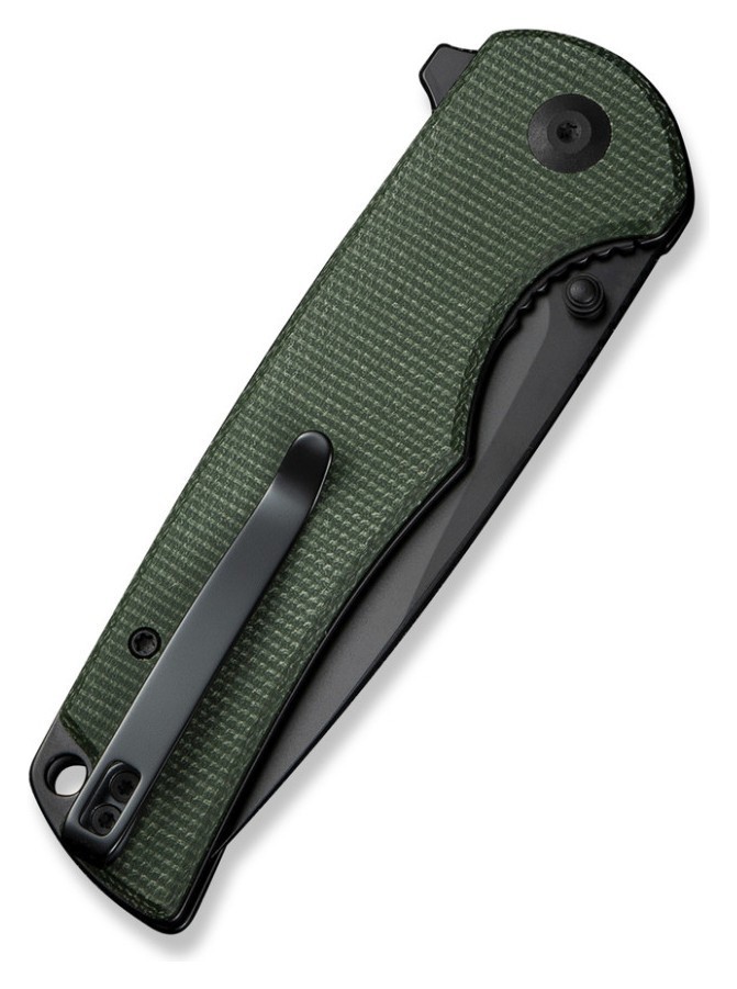 Ніж складаний туристичний Sencut Praktisk, (9.1 см) 9Cr18MoV / Micarta темно-зелений