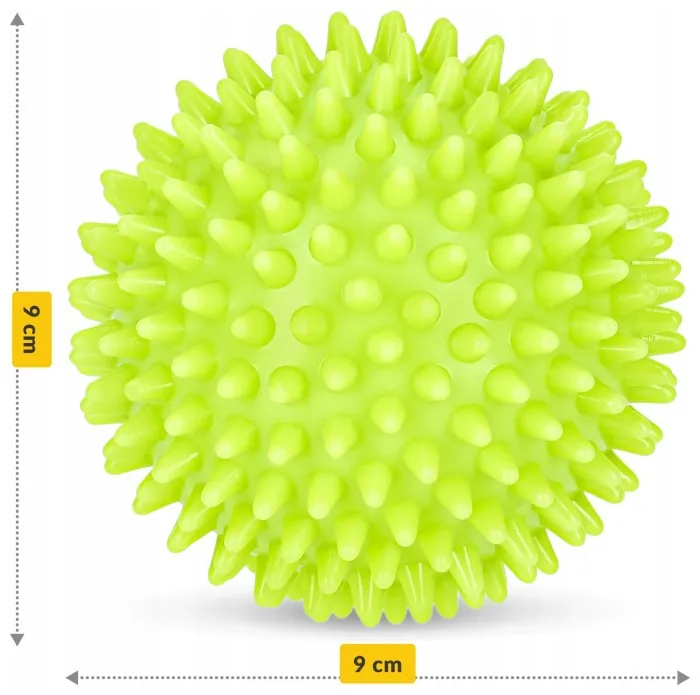 Масажний м'яч з шипами 4FIZJO Spike Ball 9 см (P-5907739311412)