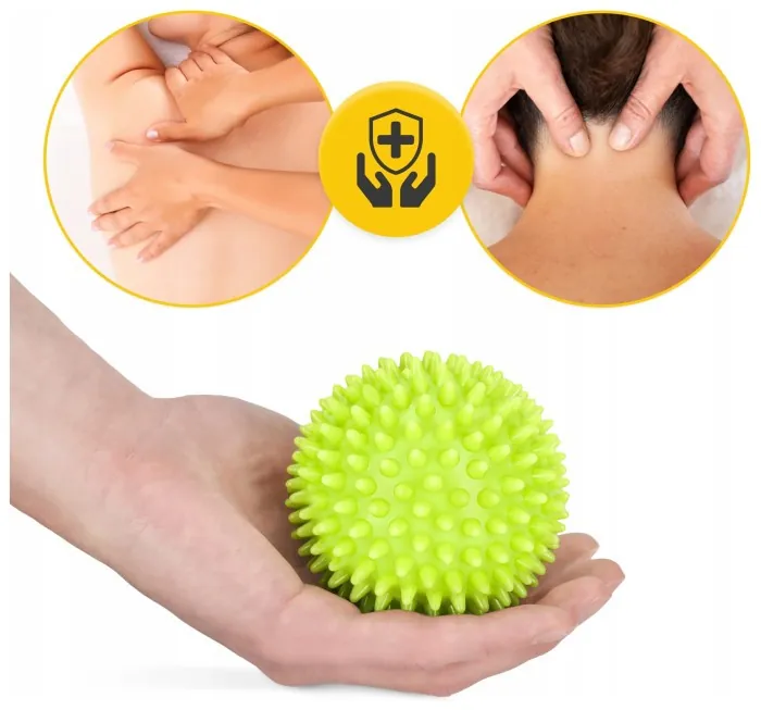 Масажний м'яч з шипами 4FIZJO Spike Ball 9 см (P-5907739311412)