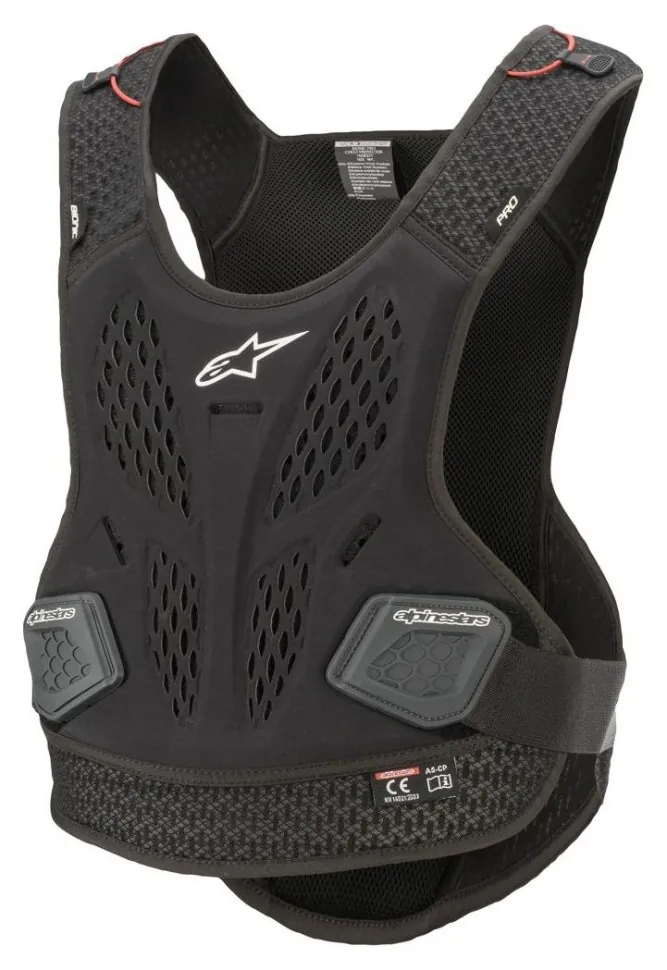 Захист тіла Alpinestars BIONIC PRO CHEST PROTECTOR BLACK ANTH, M/L (SPT_1658221-104-M/L)
