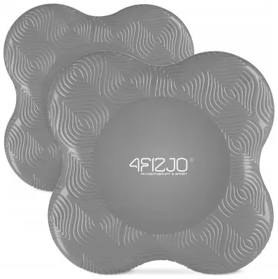 Подставки под колени и локти для йоги 4FIZJO 2 шт Grey (P-5907739315366)