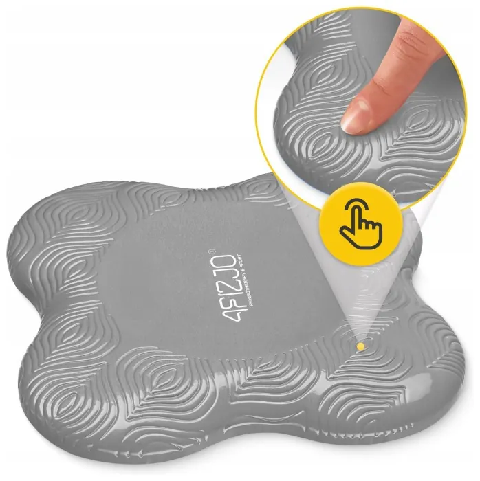 Подставки под колени и локти для йоги 4FIZJO 2 шт Grey (P-5907739315366)