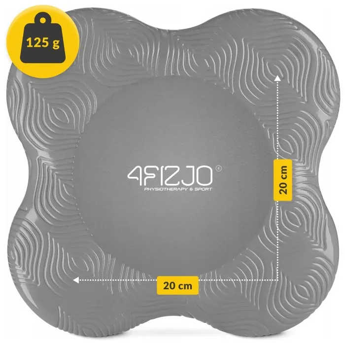 Подставки под колени и локти для йоги 4FIZJO 2 шт Grey (P-5907739315366)