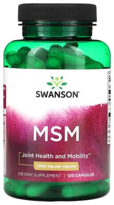MSM 1000mg - 120 caps (Пошкоджена банка)